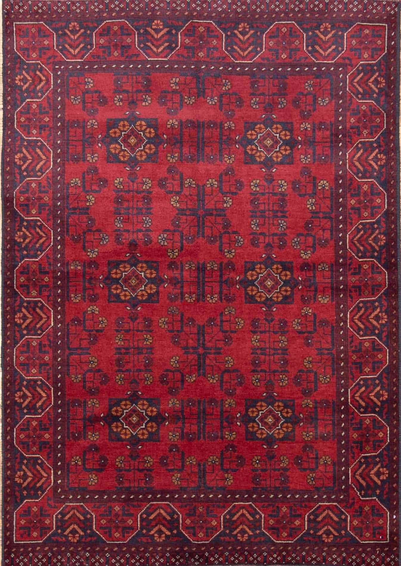 Wool 4x6 Rug | Shop Red Tribal 4x6 Oriental Rug At Beautiful Rugs